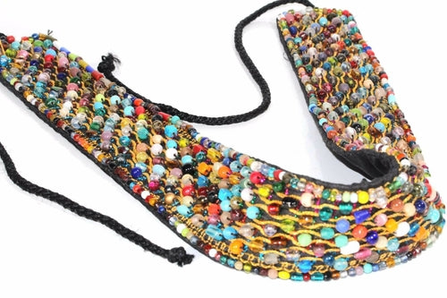 Prismatic Beaded Belt