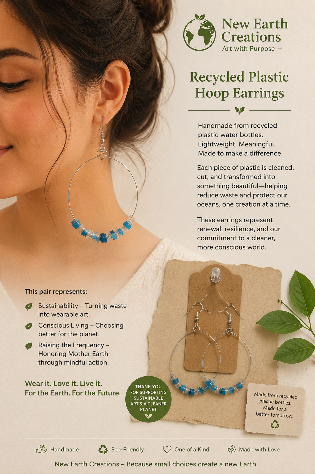 Turquoise Lagoon Earring