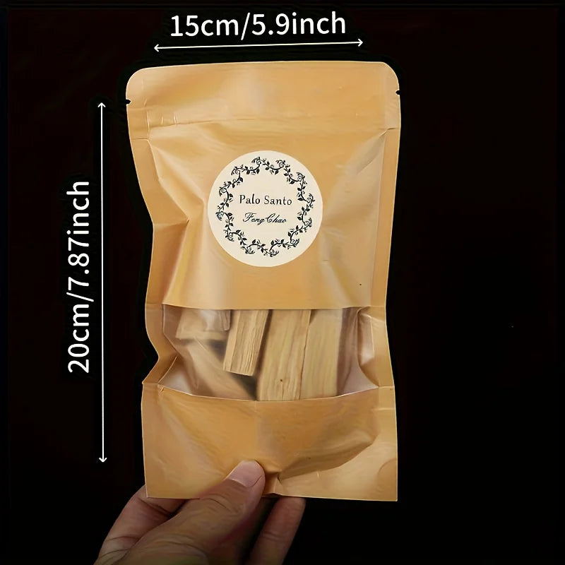 30g Peruvian Palo Santo Incense Sticks, Packaged in High-Sealing Kraft