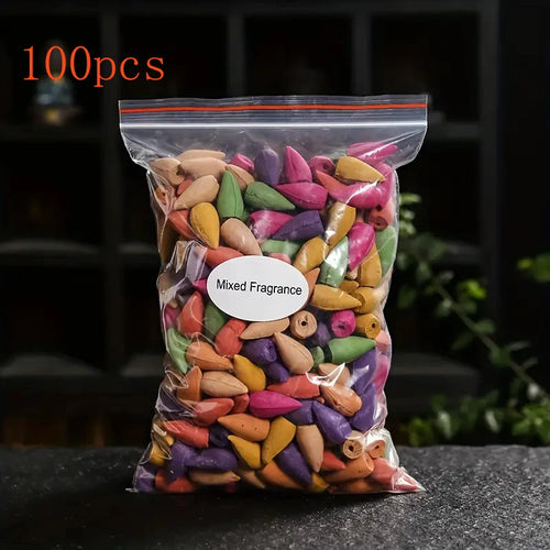 Mixed Waterfall Smoke Backflow Natural Incense Cone Incense Sandal