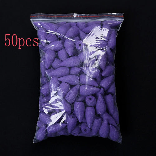 Mixed Waterfall Smoke Backflow Natural Incense Cone Incense Sandal