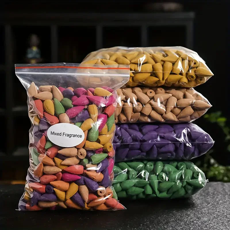 Mixed Waterfall Smoke Backflow Natural Incense Cone Incense Sandal