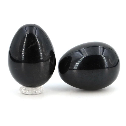 30x40mm Natural Yoni Egg Shaped Crystal Round Minerals Stone Polished