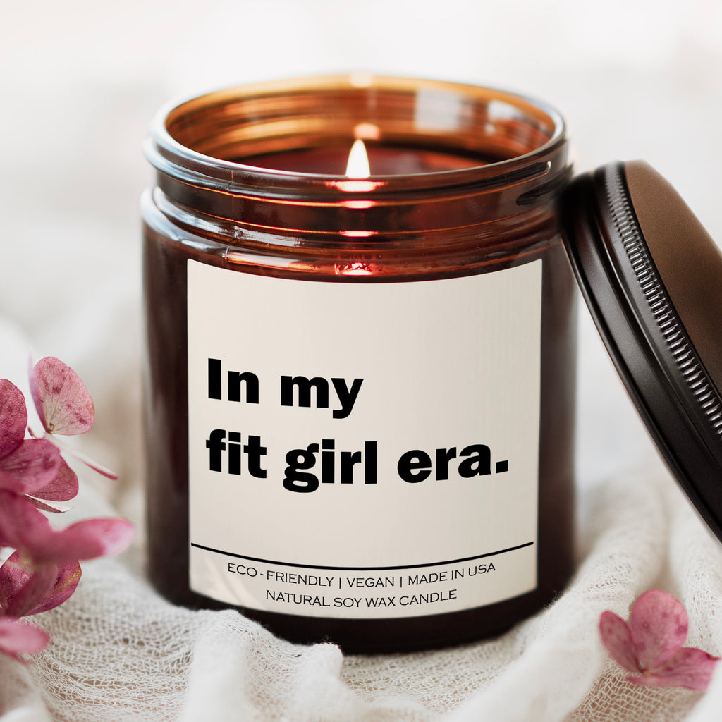 In my fit girl era Candle